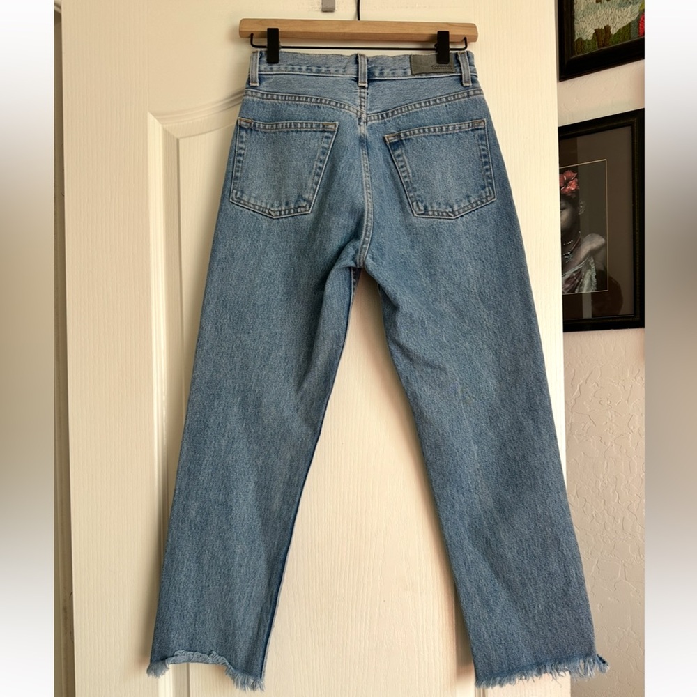 Carmar Black Top and Blue Distressed Jeans - Picture 3 of 16